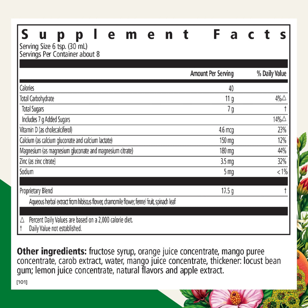 Floradix Calcium and Magnesium Liquid