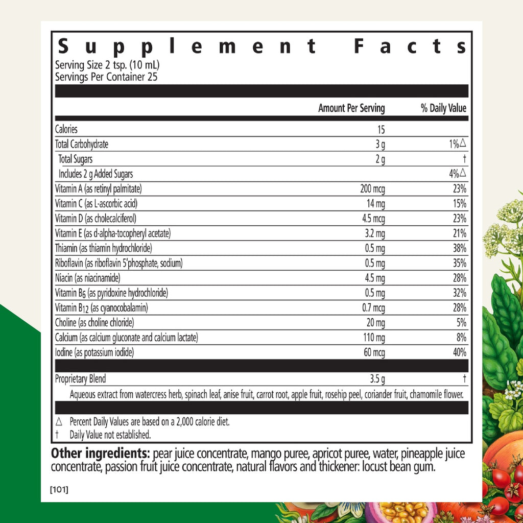 Floradix Kinder Love Gluten-Free Children's Multivitamin