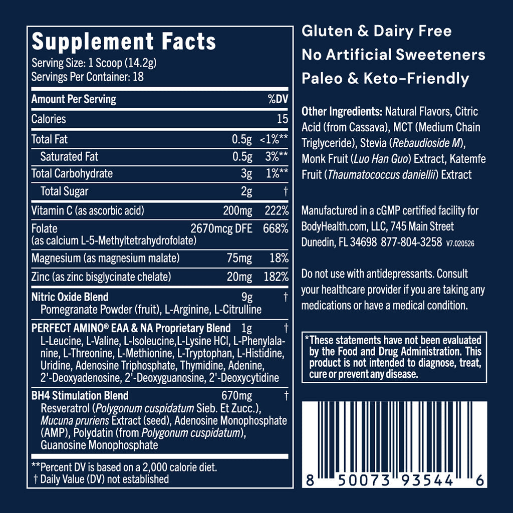 Perfect Amino Pre-Workout (Body Health)