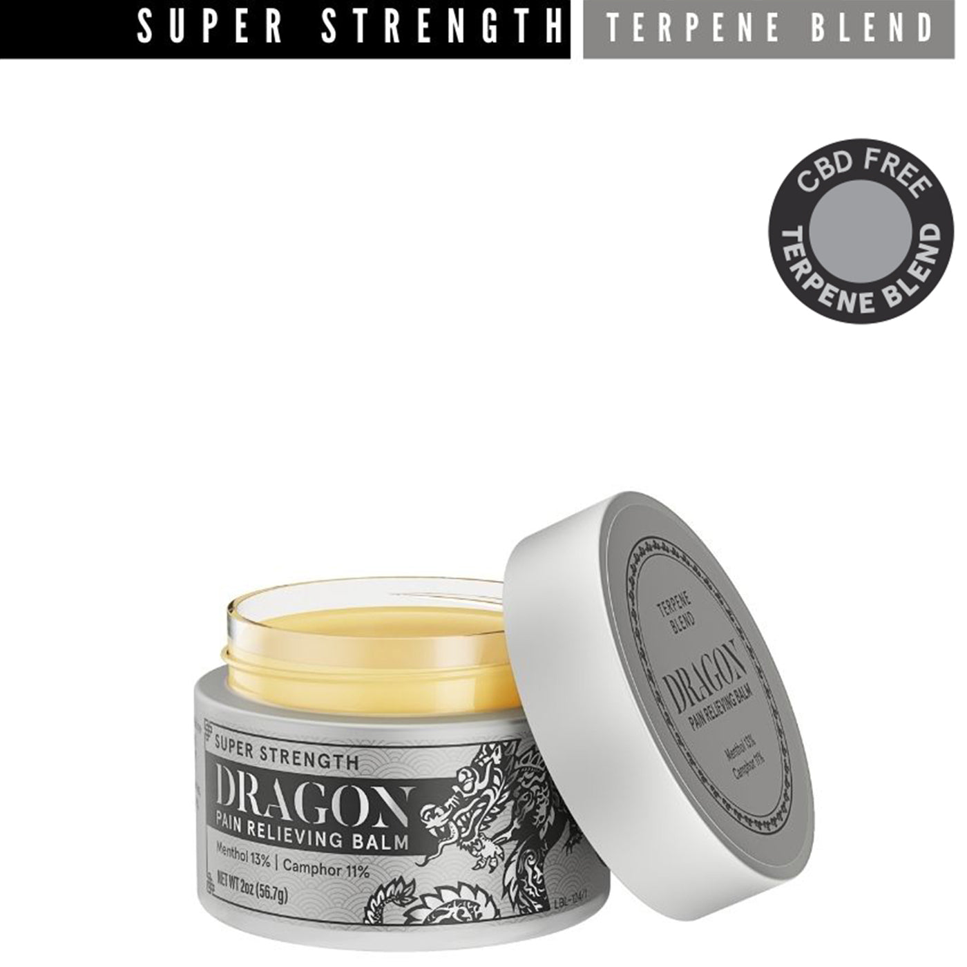 Dragon Pain Relief Balm Super Strength Jar 2 oz
