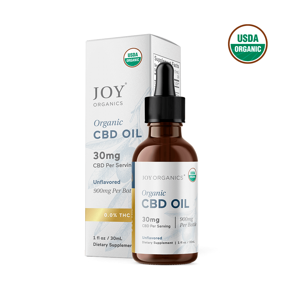 900mg CBD Tincture (30mg/Serving) Unflavored (1oz)