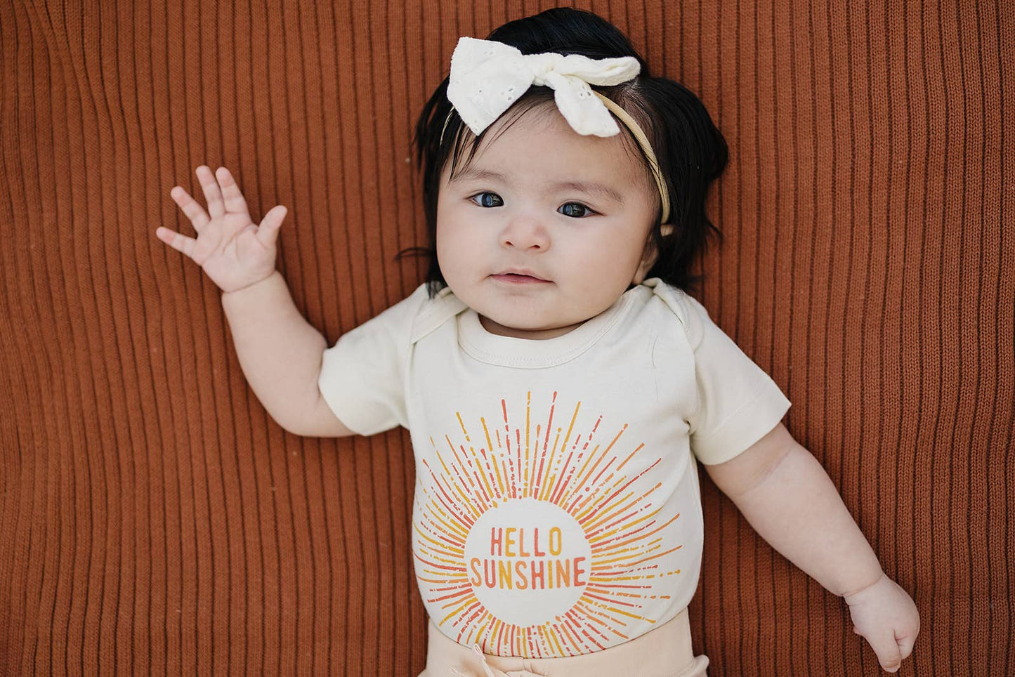 Hello Sunshine Organic Baby Onesie