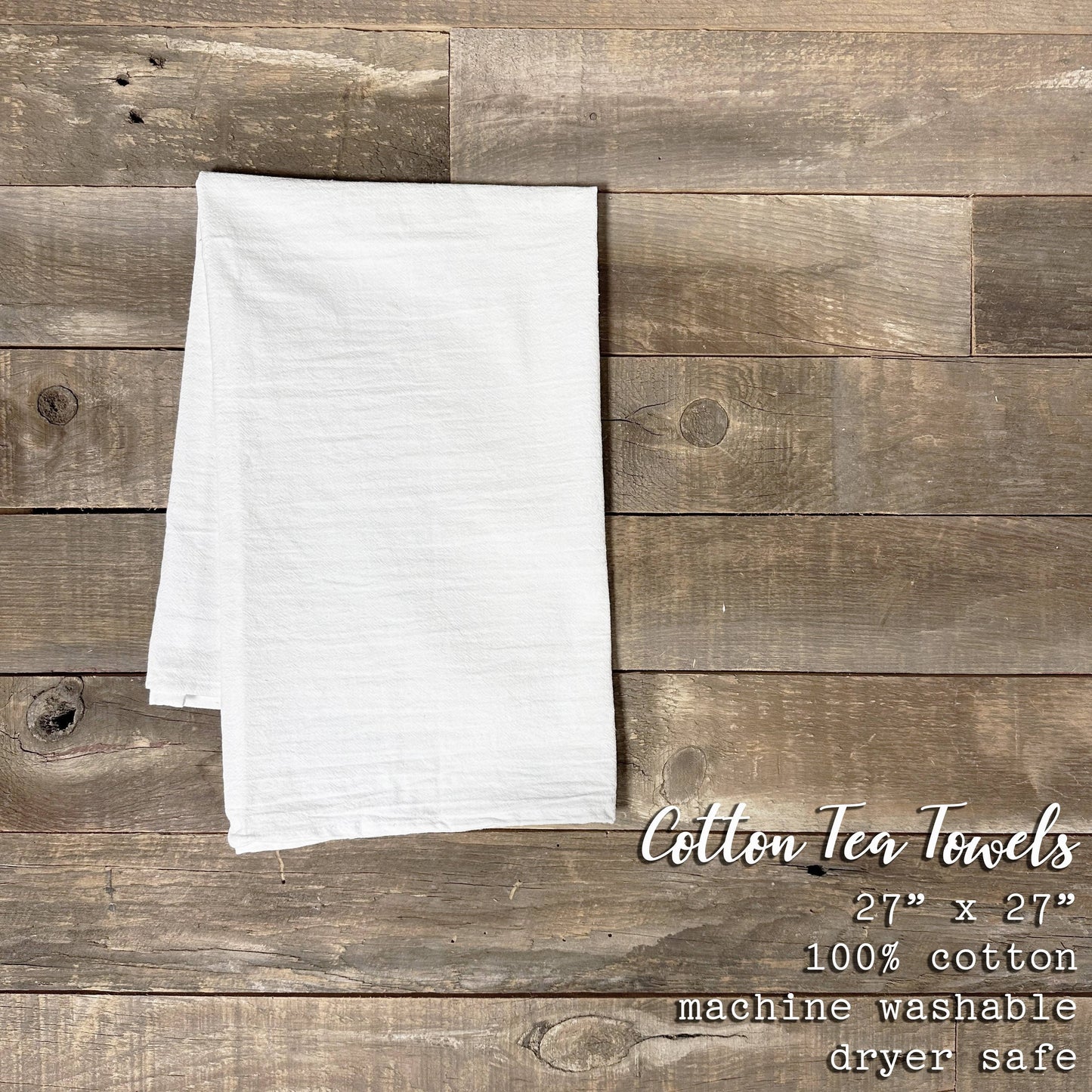 Cotton Tea Towel--Washington