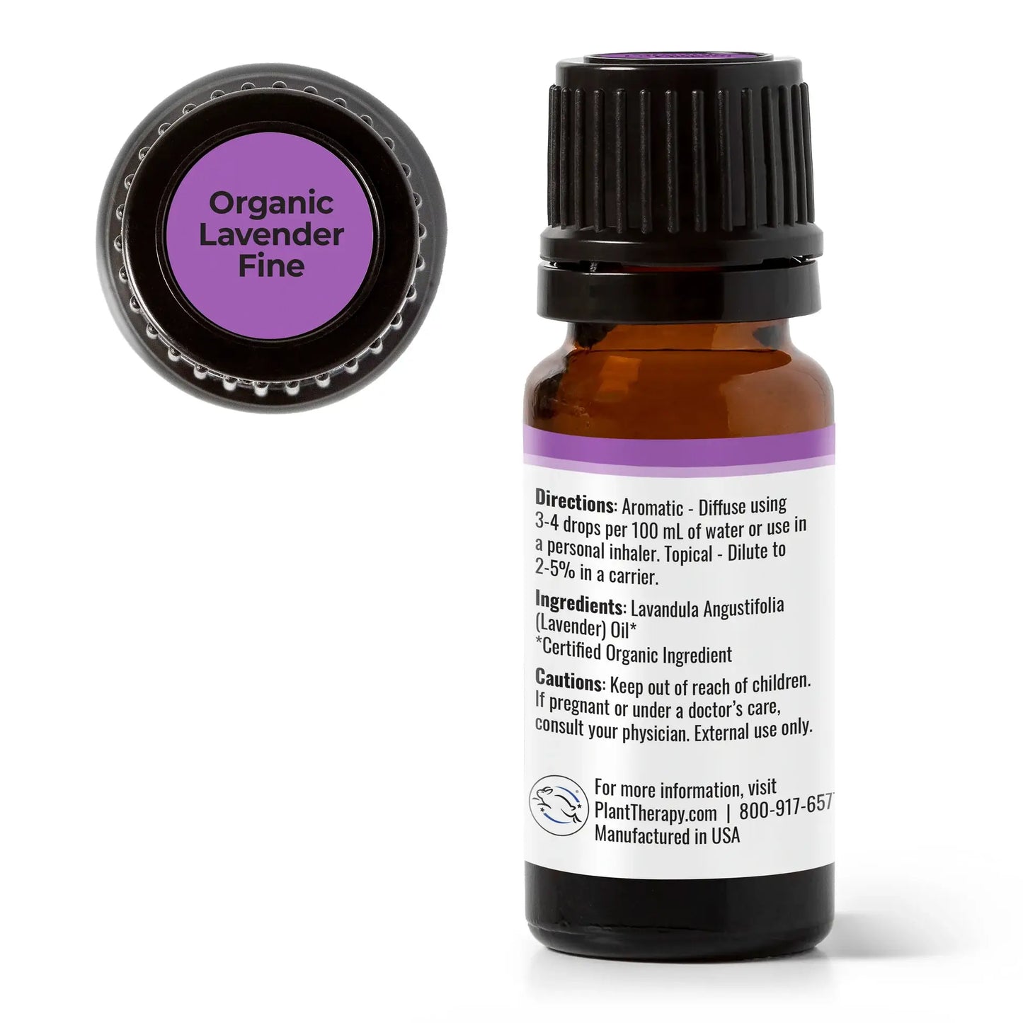 Organic Lavender Fine Essential Oil 10 mL