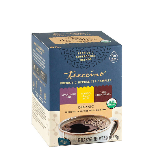 Prebiotic SuperBoost Herbal Tea Sampler Box