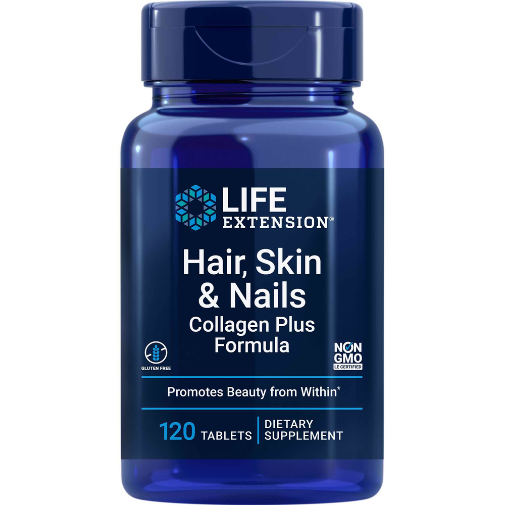 Hair, Skin & Nails Collagen Plus Formula Life Extension