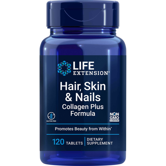 Hair, Skin & Nails Collagen Plus Formula Life Extension