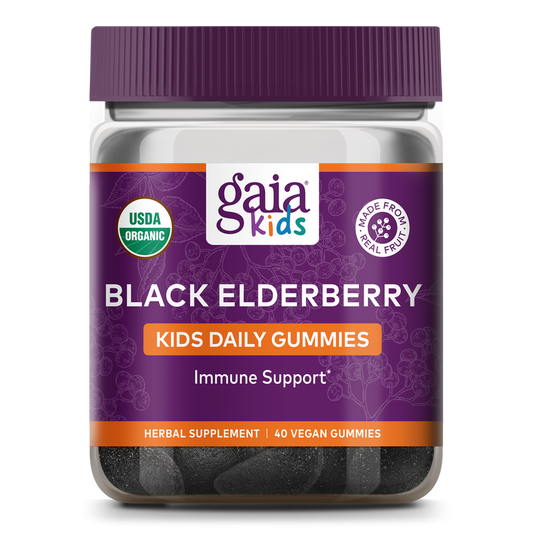 GaiaKids Black Elderberry Kids Daily Gummies (COG)