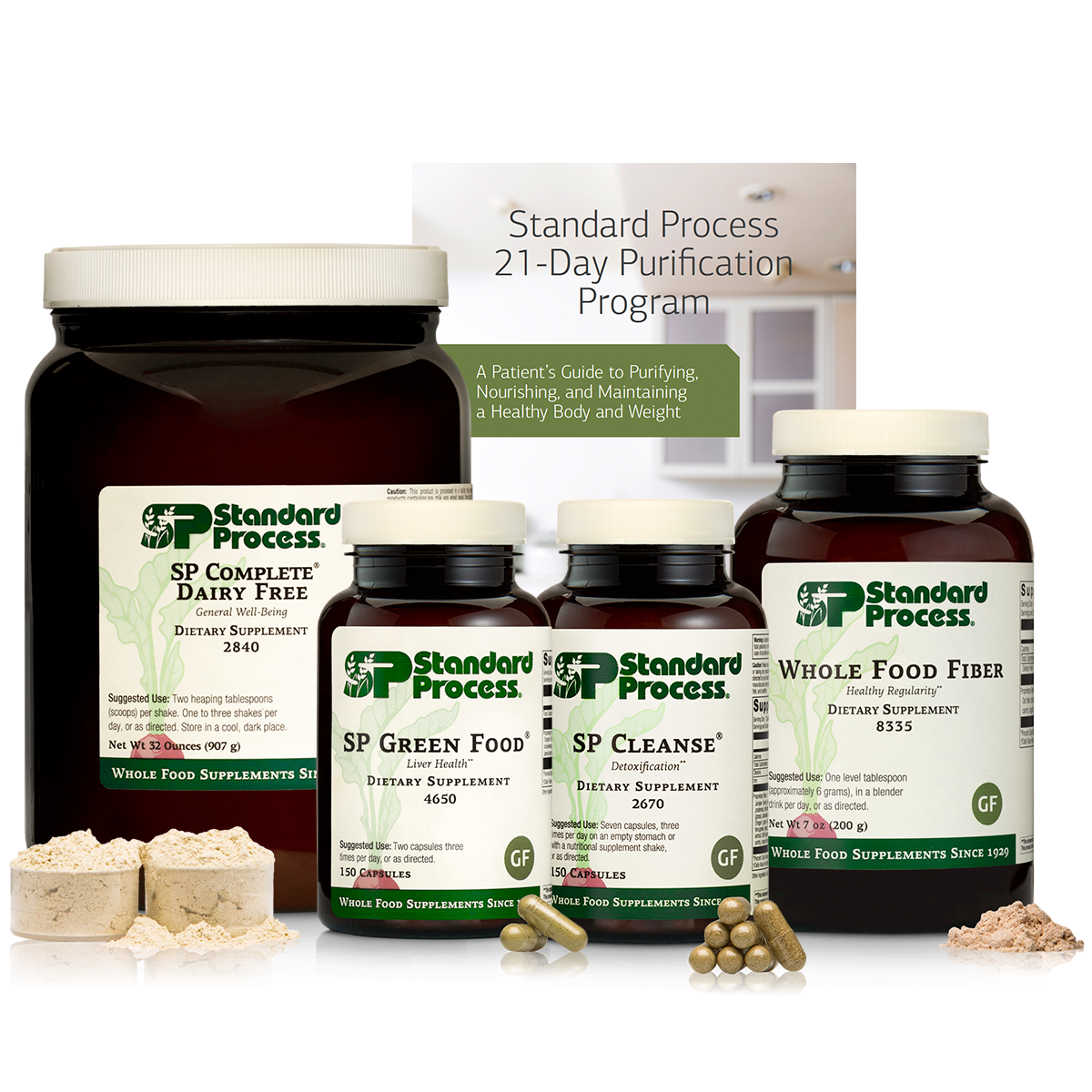 Purification Product Kit with SP Complete® Dairy Free and Whole Food Fiber