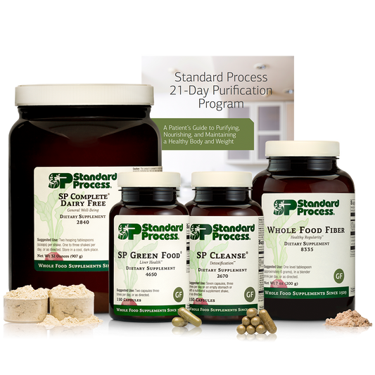 Purification Product Kit with SP Complete® Dairy Free and Whole Food Fiber