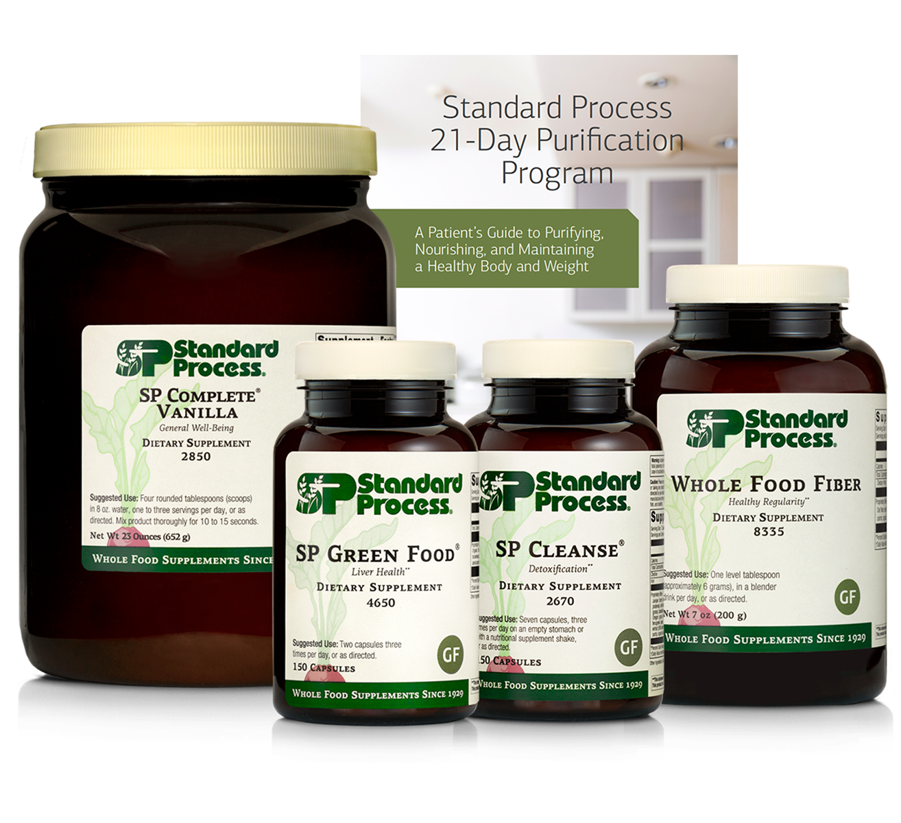 Purification Product Kit with SP Complete® Vanilla and Whole Food Fiber