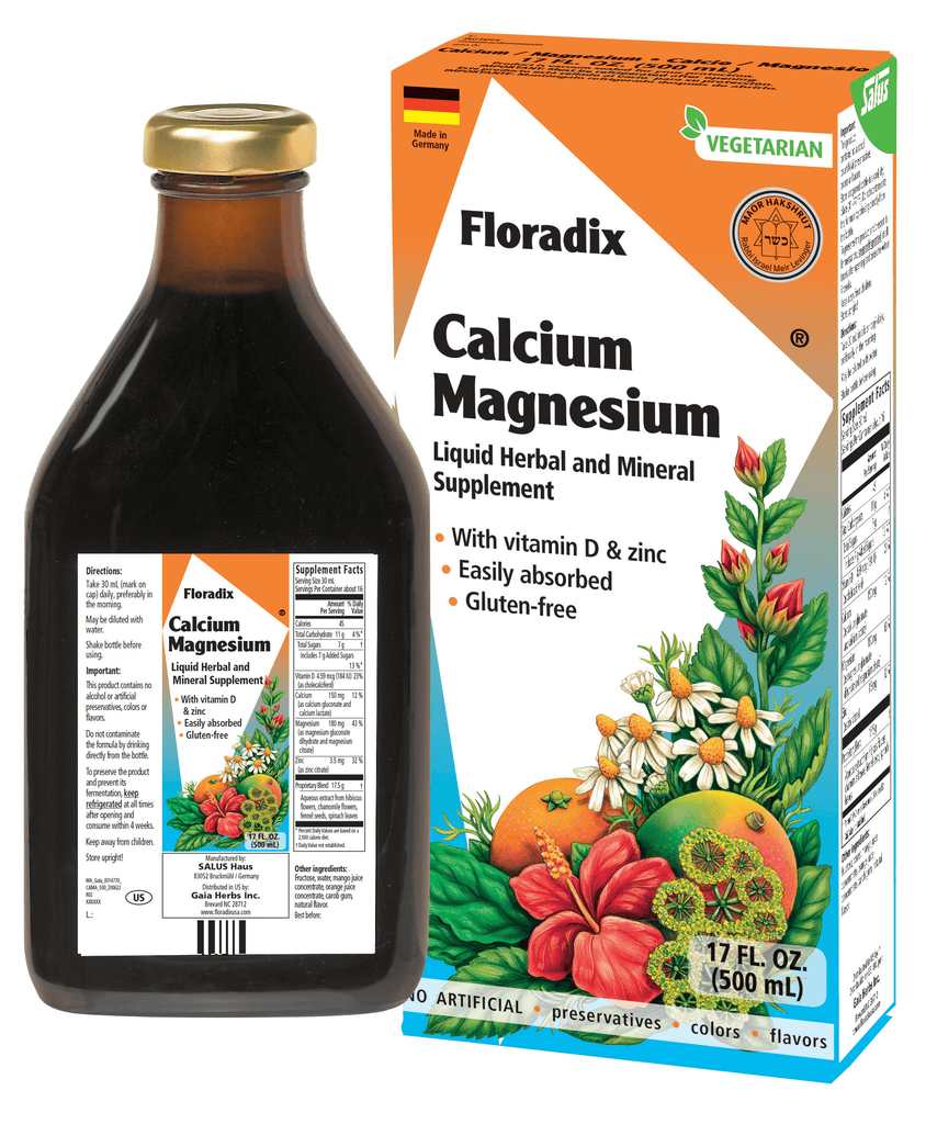 Floradix Calcium and Magnesium Liquid