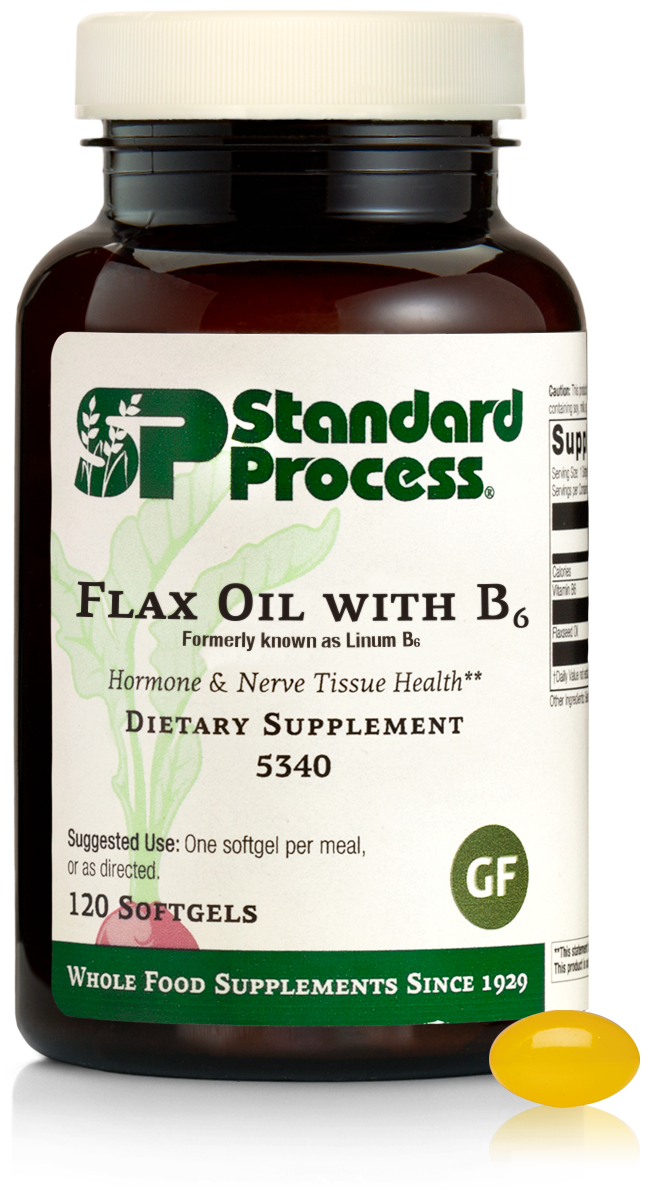 Flax Oil with B6  formerly known as Linum B6