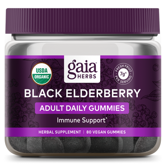 Black Elderberry Adult Daily Gummies (COG)